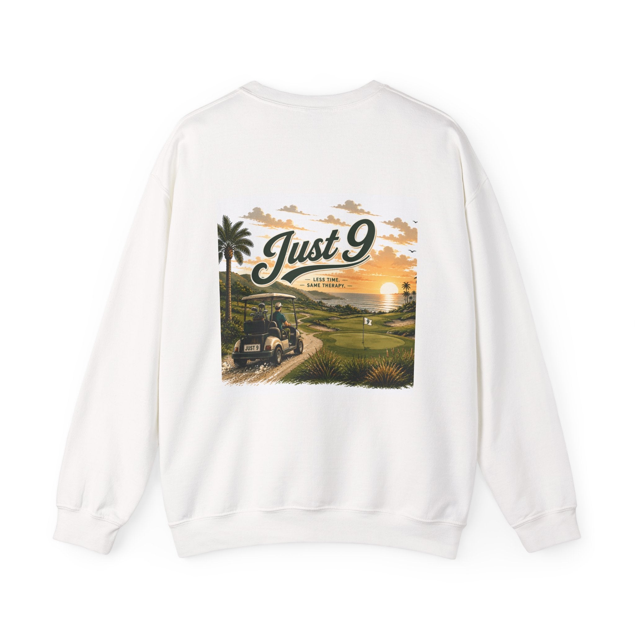 Just 9 Golf Chill Evening Crewneck
